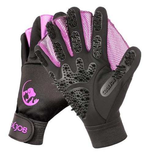 Pet grooming gloves - grooming,
