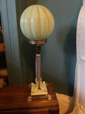 Original Art Deco Lamp In Very Good Vintage Condition