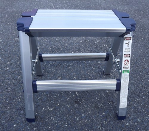 Folding aluminium steps - , step