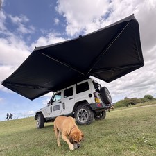 270 degree awning with sides