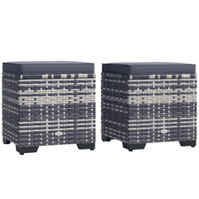 Outsunny Set of 2 Rattan