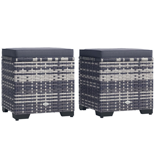 Outsunny set rattan - set, 2