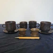 Hand Crafted Wooden Mugs And