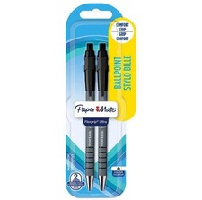 Paper Mate Flexgrip Ultra Retractable 2 Ballpoint Pens Medium Point 1.0mm black 