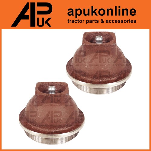 Pair wheel hub caps for - caps, massey