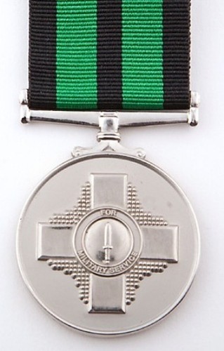 Veteran service medal - service, –