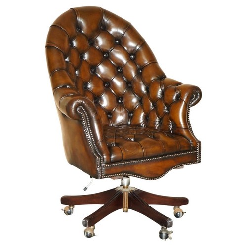 Vintage restored brown leather - vintage,