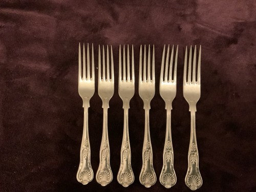 Silver dinner forks epns - dinner,