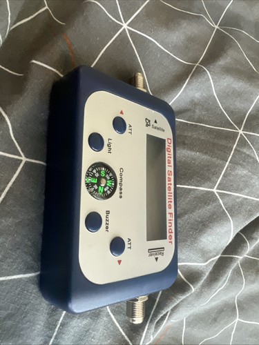 Digital satellite finder - finder, meter