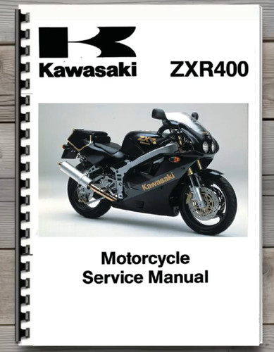 Kawasaki zxr400 service manual - kawasaki,