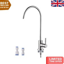 Silver Kitchen Faucet with