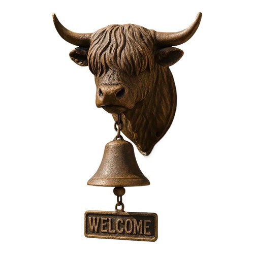Welcome door bell resin - welcome,