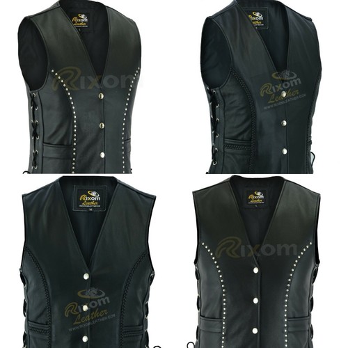 Ladies bikers waistcoat vest - ladies,