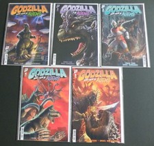 Godzilla Here There Be Aliens #1 - 5 (IDW) Set 1st Print Near Mint