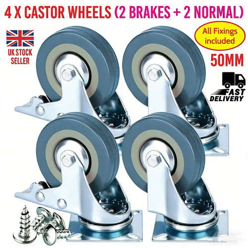 Heavy duty 50mm rubber - heavy,