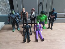 Marvel Toys Hulk Thor captain America joker Hasbro  Collection 10 inch bundle