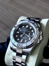Seiko Mod Yacht Master Rhodium
