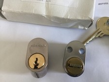 Assa Ruko  Oval Pair Lock Double Cylinder Barrel Genuine Scandanavian R502