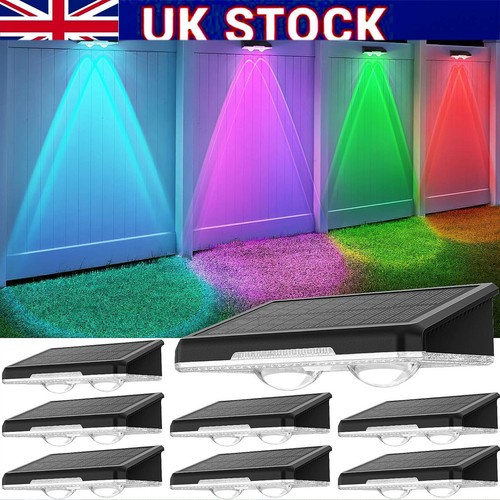 Led solar fence lights - solar,