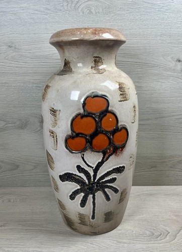 Vintage scheurich keramik vase - vintage,