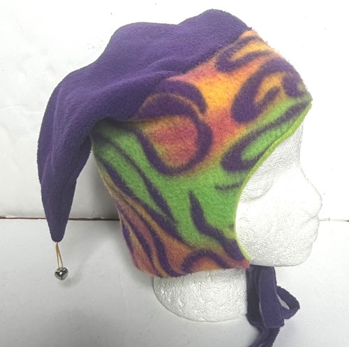Vintage fleece jester ski hat - jester,