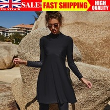 Modest Burkini Muslim Women Full Cover Islamic Swimsuit Swimwear Bathing Suit/