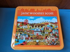 1000 pc jigsaw puzzle Jane Wooster Scott tin AUTUMN'S PALETTE 3314-4 CEACO
