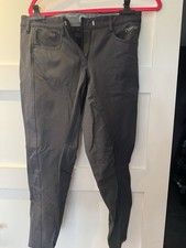 Pikeur Grey Ophira Grip Breeches UK28 (Eu 42)