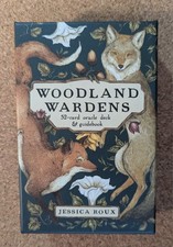 Woodland Wardens Oracle Card Deck and Guidebook by Jessica Roux, Used