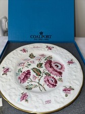 Coalport - Mother Plate 1980 - Victorian Sampler Plate - Split Stitch - Mum