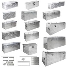 Truckbox box tool box trailer box drawbar box 15 sizes aluminum trucky