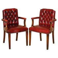 STUNNING PAIR OF OXBLOOD