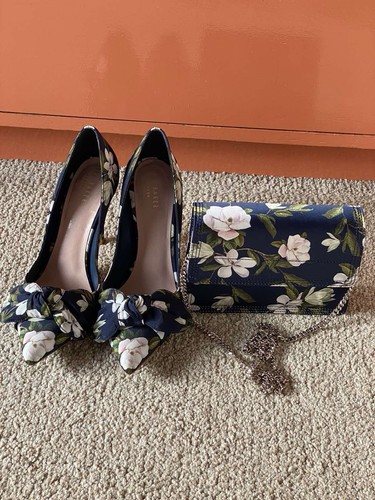 Ted baker flower navi shoes - flower,