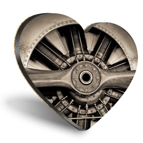Heart mdf coasters vintage - mdf,