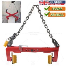 Heavy Duty Curb Stone Lifting Clamp 23" 500KG Vertical Paver Scissor Lifter Tool