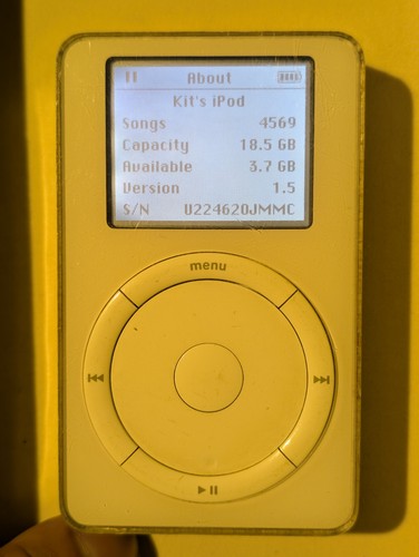 Apple ipod classic 2nd - apple,