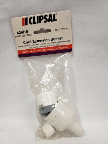 Clipsal 438 cord extension - clipsal,