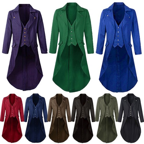 Men tailcoat gothic - tailcoat, long