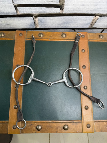 Cheltenham gag bit - 6”, with