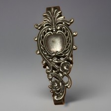 Antique Deitsch Bros Sterling Silver Chatelaine Catch, No Monogram!