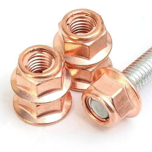 Hex exhaust stud nuts - m8,