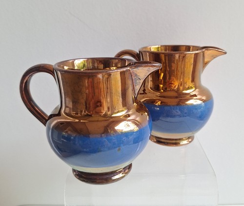 Pair victorian copper - pair,