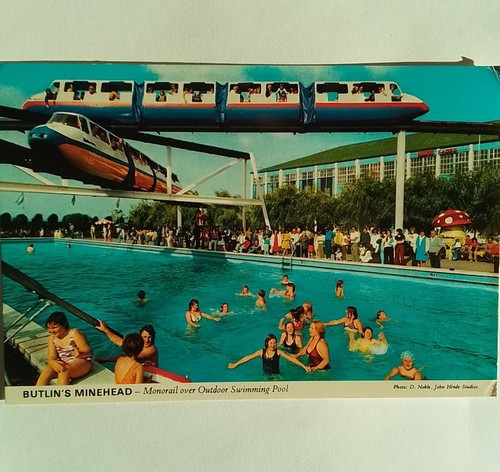 Vintage postcard butlin s - vintage, butlin's