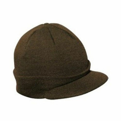 Billed knit radar cuff beanie - radar,