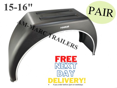 Pair wheel mudguards - mudguards, 15"16"