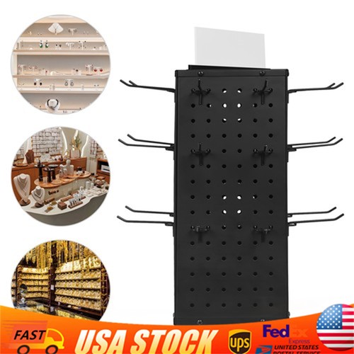 Rotating pegboard display - rotating,