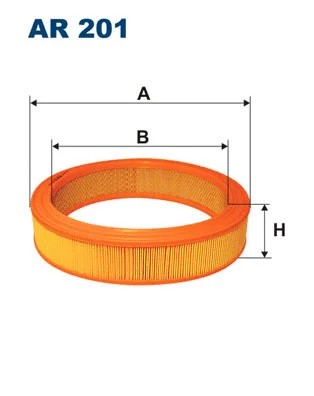 Air filter fits ford capri - fits:,