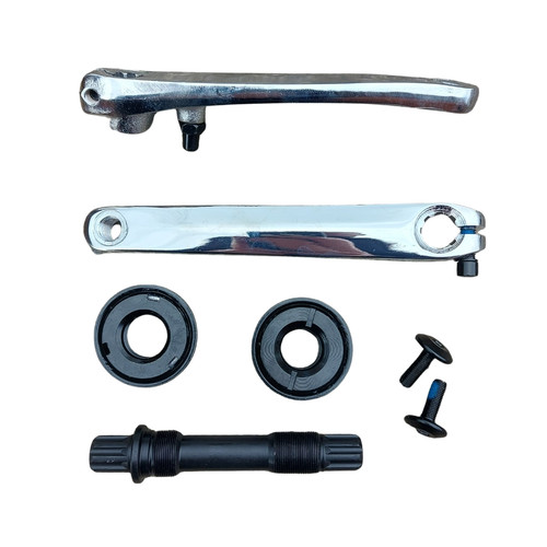 Bmx piece crankset crank - -,