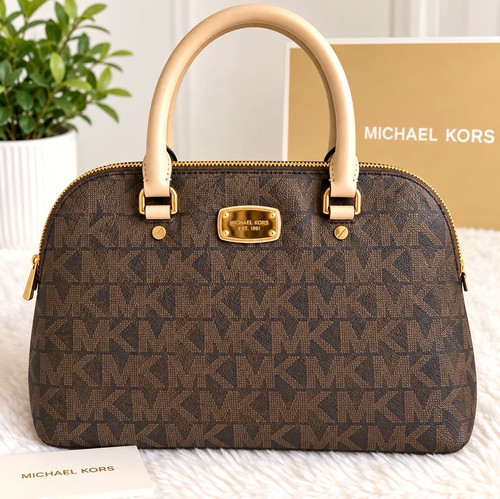 Michael kors brown monogram - kors,
