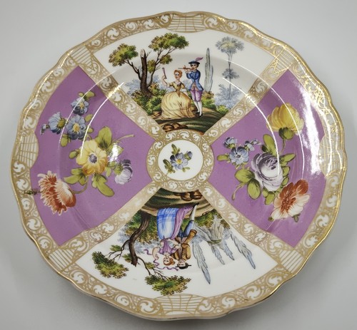 Meissen porcelain plate